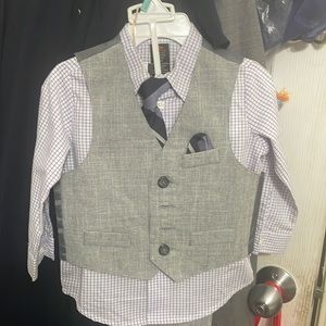 Gray and purple set.